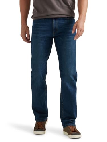Olvídate de la incomodidad al sentarte: estos jeans WRANGLER AUTHENTICS con tecnología COMFORT FLEX ofrecen ajuste estándar y flexibilidad todo el día, ahora disponibles en diseños únicos para hombres activos.