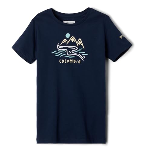 Viste a tu pequeña con frescura y estilo: la CAMISETA COLUMBIA MISSION LAKE combina comodidad indestructible y diseños de paisajes acuáticos en una oferta imperdible para madres prácticas.