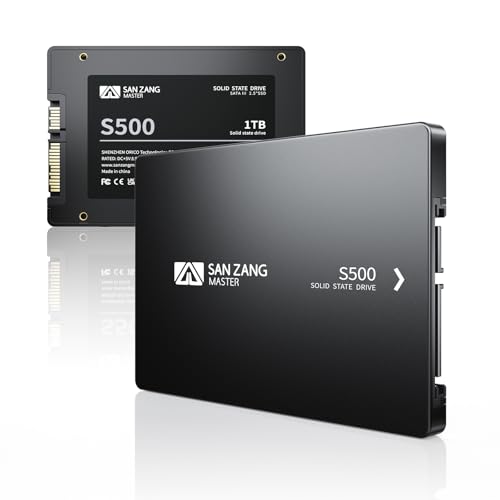 Acelera tu computadora como nunca con el SSD SAN ZANG MASTER S500: Disfruta de velocidades de 560MB/s y almacenamiento confiable de 1TB para trabajos intensivos y juegos sin lag