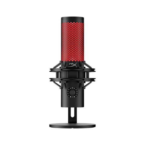 DOMINA TUS TRANSMISIONES como un profesional: el HYPERX QUADCAST 2 eleva tu audio con controles integrados y LED personalizables - La herramienta definitiva para streamers y gamers.