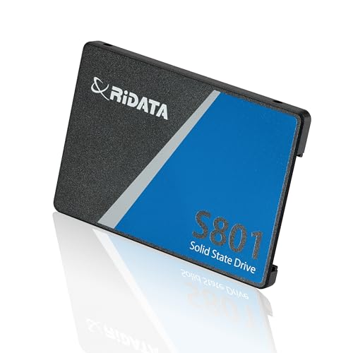 Acelera tu PC al máximo con la RIDATA SSD S801: Disfruta velocidades de hasta 460MB/s en un diseño ultra delgado de solo 0.276" - La actualización definitiva para tu ordenador