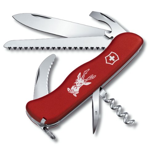 Domina la aventura con estilo: la navaja VICTORINOX HUNTER MATT RED combina durabilidad y 12 herramientas esenciales para superar cualquier desafío outdoor