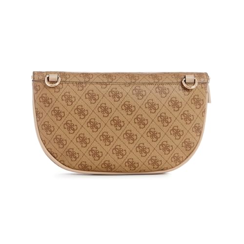 ELEVA TU ESTILO CON LA RIÑONERA GUESS MANHATTAN: combinación perfecta de moda y funcionalidad, ideal para el día a día | Diseño premium con logo en color LATTE | Un accesorio versátil que suma sofisticación