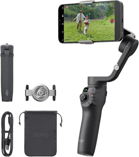 Tus videos móviles ahora lucen profesionales sin esfuerzo: el DJI OSMO MOBILE 6 estabiliza como un cineasta con su tecnología de 3 ejes y modo seguimiento, una herramienta esencial para creadores en movimiento.
