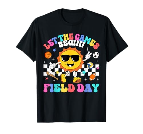 Ropa cómoda y divertida para el mejor día escolar: la CAMISETA FIELD DAY 2025 transforma la diversión con su diseño vibrante y tejido transpirable para estudiantes y profesores activos.
