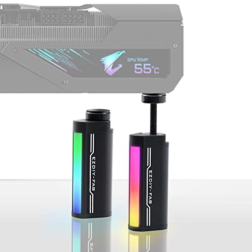 Olvídate del pandeo en tu PC gamer: Descubre cómo el SOPORTE EZDIY-FAB ARGB protege tu TARJETA GRÁFICA mientras ilumina tu setup con estilo