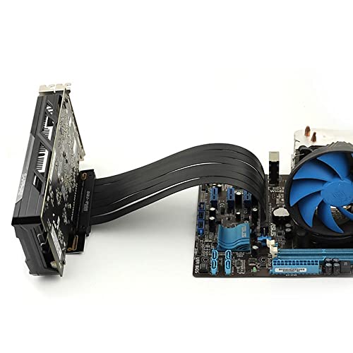 Tus gráficos por fin respiran: el cable riser LILILA-REE PCI-E 4.0 x16 con ángulo de 90° libera espacio y potencia en tu setup gaming a un precio imbatible.