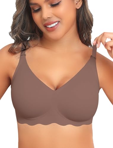 Olvídate de las marcas y el dolor de espalda: este sujetador sin varillas KEEPMYSELF ofrece comodidad de 24 horas con su tecnología push-up invisible y diseño sin costuras, ideal para mujeres activas que buscan libertad de movimiento.