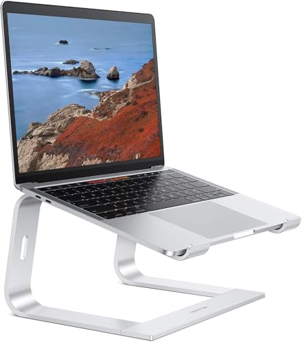 Eleva tu productividad con el SOPORTE OMOTON para laptop: ajustable y ultra resistente para MACBOOK, DELL y más (hasta 16") - Ergonomía profesional al mejor precio