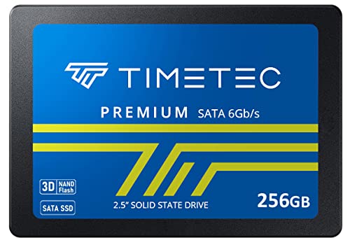 Acelera tu PC al máximo con este SSD de alto rendimiento: El TIMETEC 256GB supera los 550MB/s y optimiza cualquier computadora con su tecnología 3D NAND SLC