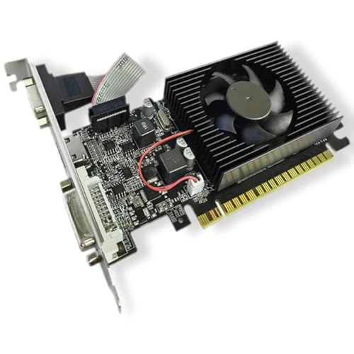 Aumenta el rendimiento de tu PC antigua sin gastar mucho, y es que la NVIDIA GEFORCE GT610 con sus 2GB y salidas múltiples ofrece compatibilidad y fluidez en una oferta ideal para renovar equipos básicos.