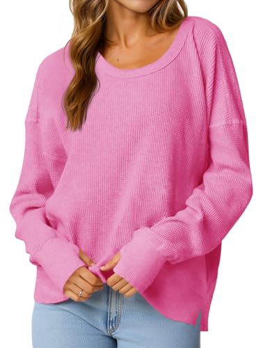 ESTILO y CONFORT sin esfuerzo: Descubre la SUDADERA FISOEW con tejido gofre que combina moda y funcionalidad - Abertura lateral y ajuste perfecto para tu look otoñal