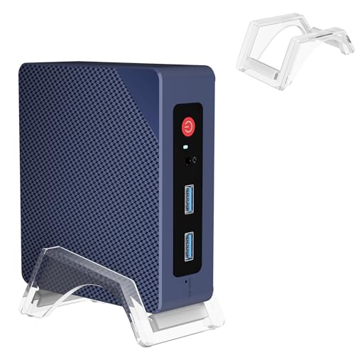 ¡Optimiza tu espacio de trabajo con este soporte vertical acrílico! Descubre cómo el soporte para BEELINK S12 PRO MINI PC organiza tu escritorio y protege tu equipo con estilo moderno.