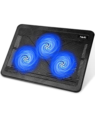 Refresca tu laptop al instante y alarga su vida útil: El soporte HAVIT HV-F2056 con 3 ventiladores USB transforma cualquier espacio en una estación de trabajo eficiente