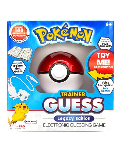 Adivina cualquier Pokémon al instante con este juego electrónico: POKÉMON TRAINER GUESS LEGACY'S EDITION usa IA y voz para desafiar a entrenadores ¡Diversión garantizada!