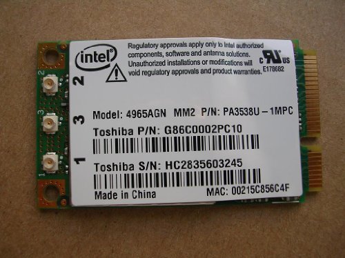 Potencia tu DELL LATITUDE D830 con la tarjeta INTEL 4965AGN MK933: Conexión inalámbrica estable y ultrarrápida que mantendrá tu equipo a la vanguardia tecnológica