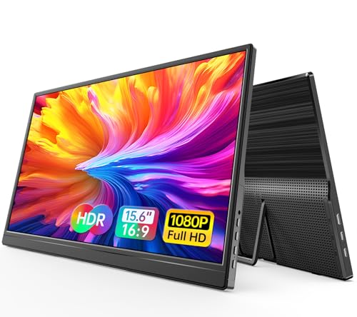 Potencia tu productividad y gaming con el WGK MONITOR PORTÁTIL 15.6": Pantalla IPS Full HD, conexión USB-C y compatibilidad universal en un diseño ultradelgado que cabe en cualquier mochila