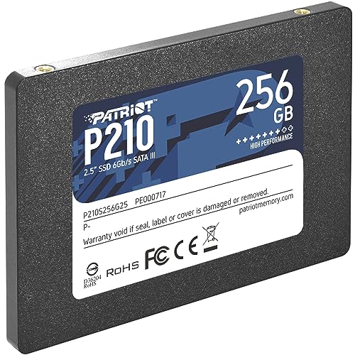 Tus archivos y programas ahora cargan en segundos con el PATRIOT MEMORY P210, un SSD SATA 3 de 256GB que combina velocidad y confiabilidad, disponible ahora en una oferta imperdible para quienes buscan rendimiento sin complicaciones.