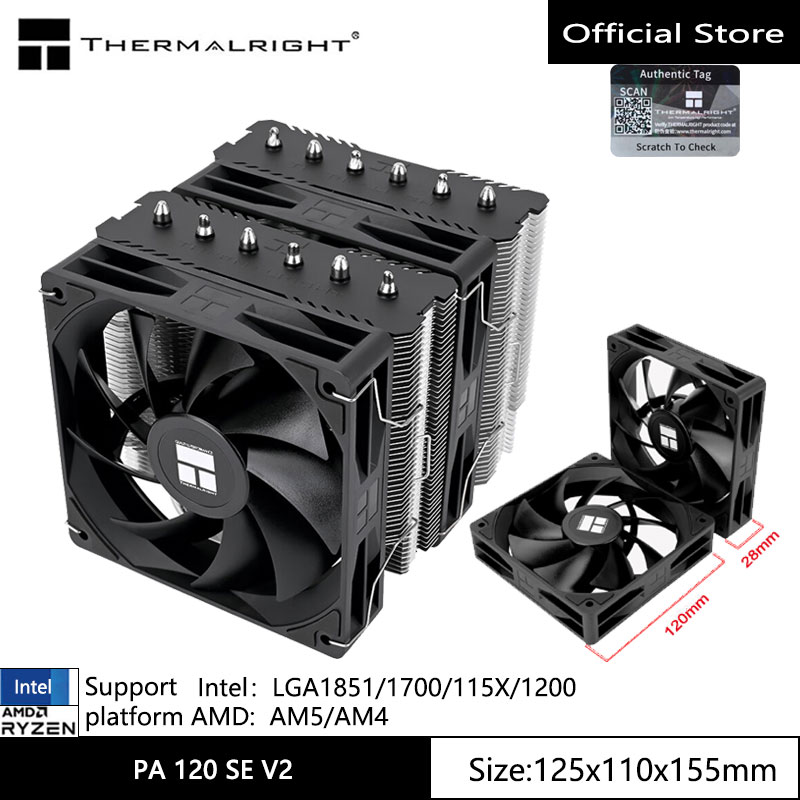 Refrigera como nevera profesional: Descubre cómo el THERMALRIGHT PEERLESS ASSASSIN 120 SE V2 reduce 15°C tu CPU - Testeado en Ryzen 9 7950X con resultados impresionantes