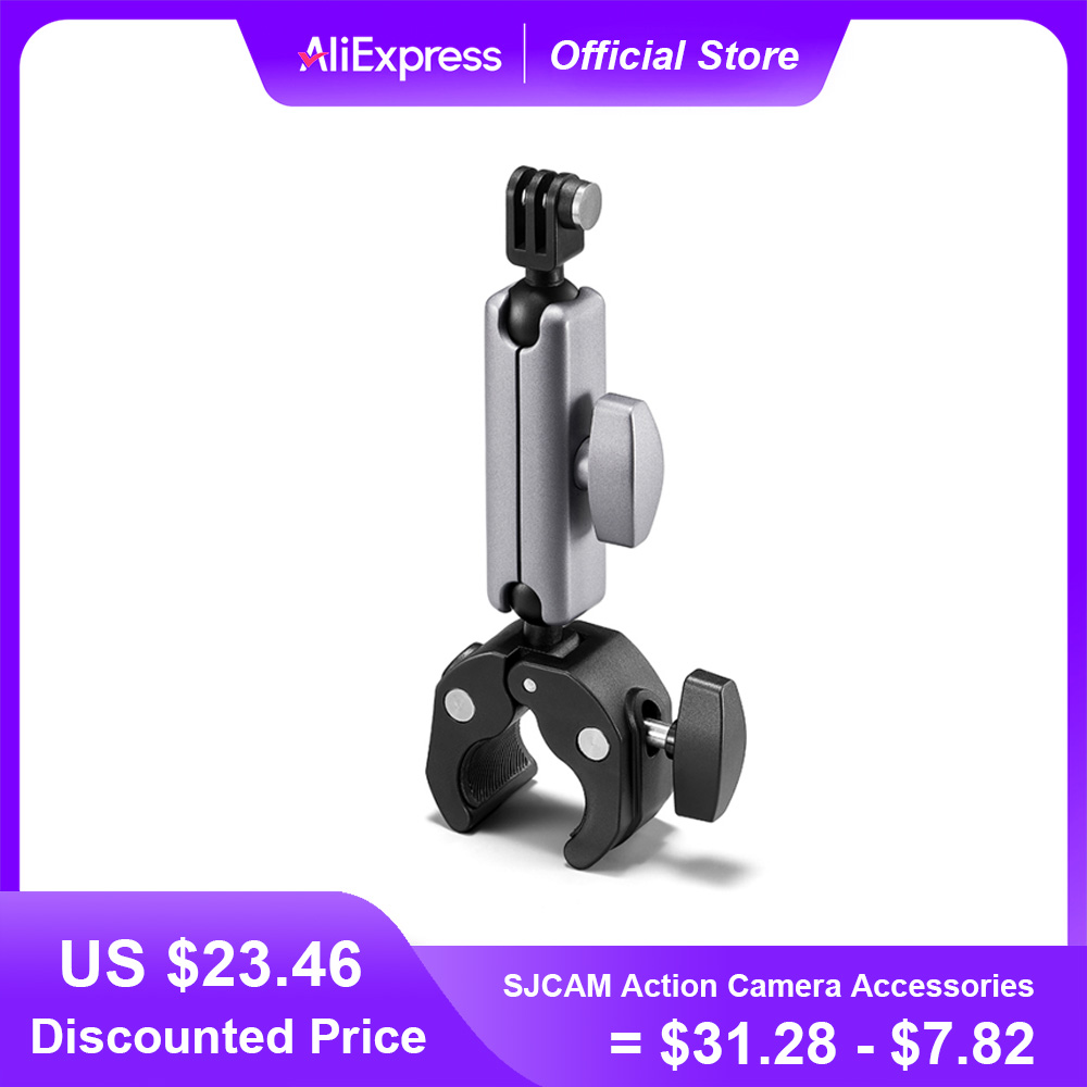 Review del soporte rotativo SJCAM para bicicletas
