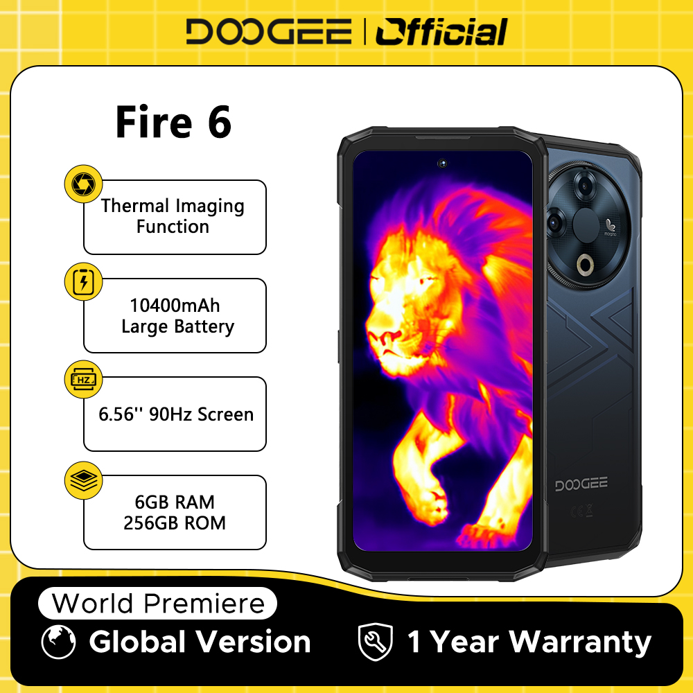 DOOGEE Fire 6: Resistencia y autonomía extrema revisadas