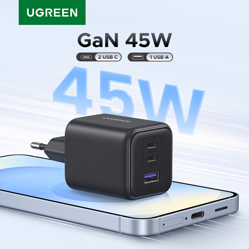 Mi experiencia con el cargador GaN 45W de UGREEN