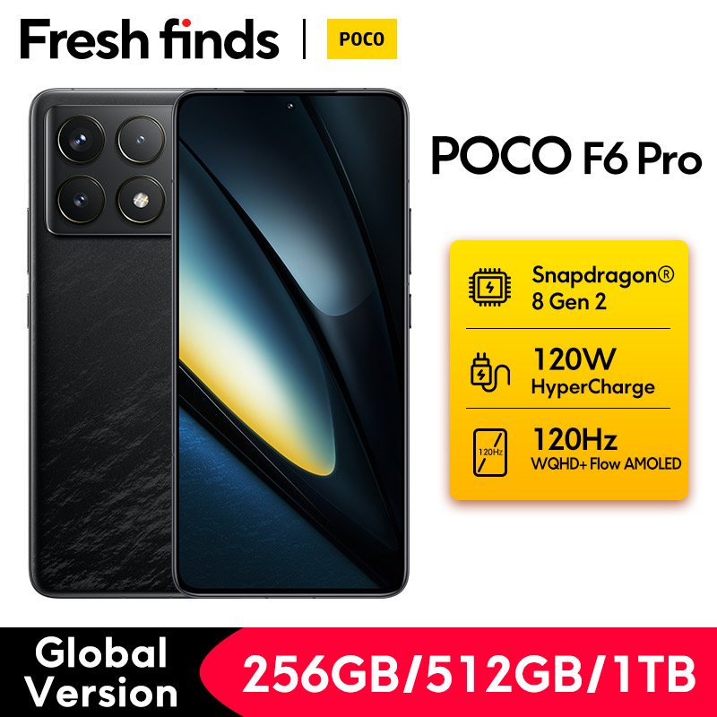 Potencia sin límites en tus manos: El POCO F6 PRO 5G con Snapdragon® 8 Gen 2 y carga de 120W redefine lo que un smartphone puede hacer