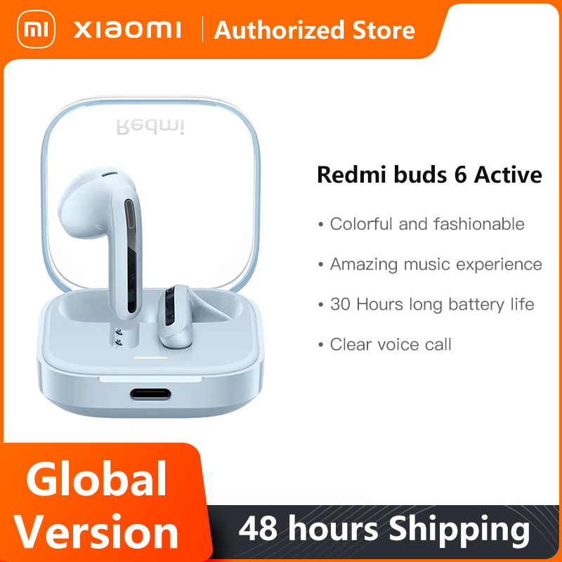Escucha sin límites: los XIAOMI REDMI BUDS 6 ACTIVE rompen barreras con Bluetooth 5.4 y 30h de batería que transformarán tu experiencia auditiva