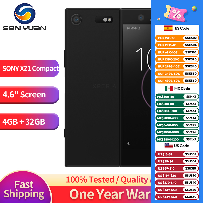 Descubre el poder compacto: El SONY XPERIA XZ1 COMPACT combina alto rendimiento con diseño ergonómico, ideal para quienes buscan potencia en un formato reducido.