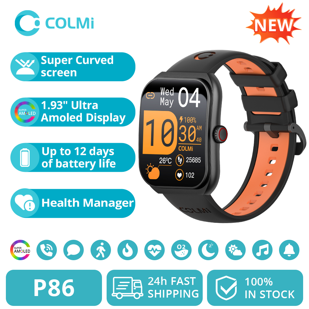Smartwatch COLMI P86: Un compañero completo y práctico