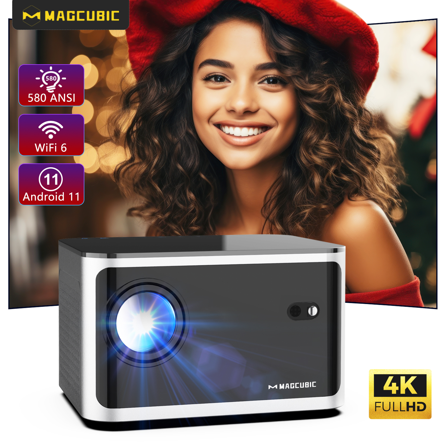 Análisis: Proyector Magcubic HY350 Pro, tu pantalla inteligente