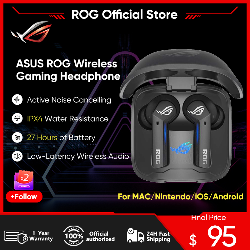 Juega sin límites con 0 latencia y sonido inmersivo: los ASUS ROG CETRA TRUE WIRELESS con ANC y 25h de batería llegan en oferta exclusiva para gamers exigentes.