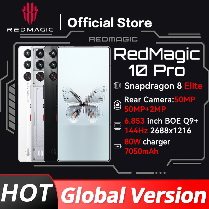 Transforma tus sesiones de juego con fluidez extrema: el nuevo REDMAGIC 10 PRO combina potencia imbatible, autonomía de larga duración y carga ultrarrápida para una experiencia sin interrupciones, ideal para gamers que exigen rendimiento constante y calidad visual superior.
