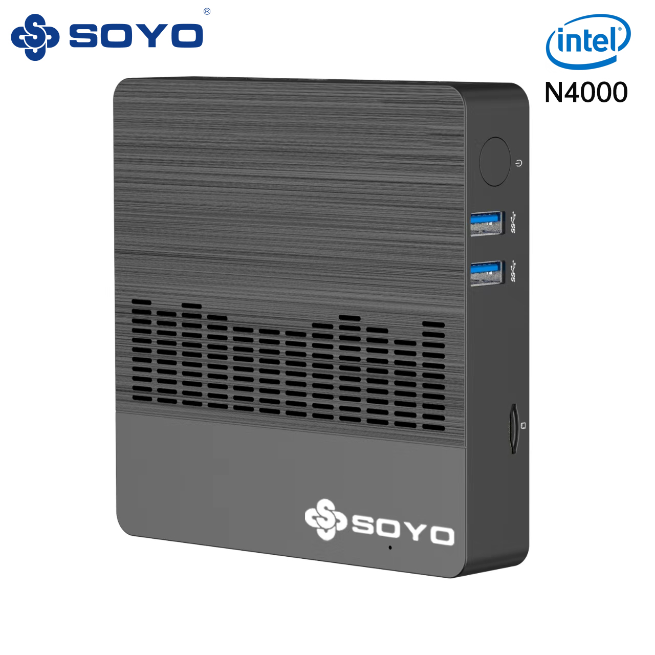 Tus tareas y juegos fluirán sin límites con la SOYO M2, una mini PC que combina 6GB RAM, procesador Intel N4000 y Windows 11 en un diseño ultracompacto, ideal para trabajar o jugar en cualquier espacio.