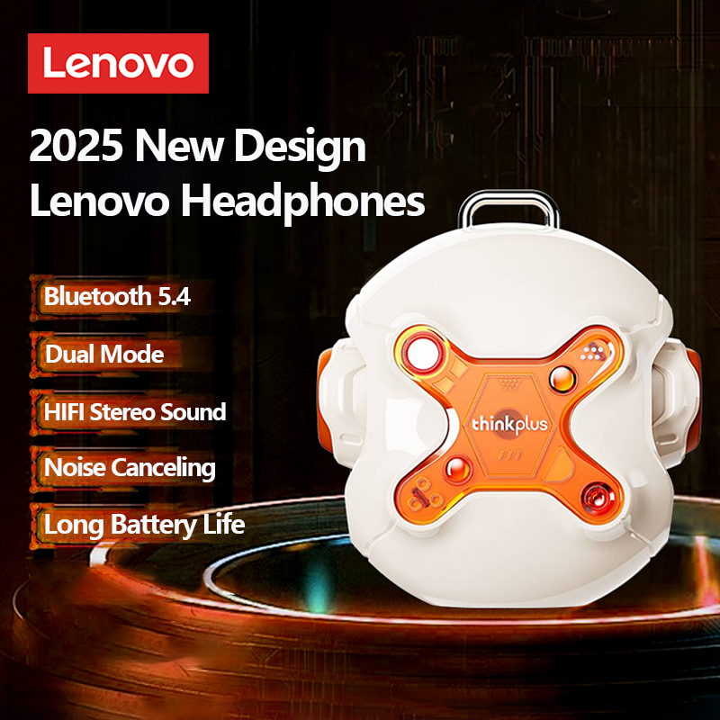 Domina tus jornadas de gaming y deporte con los auriculares LENOVO LP26: Bluetooth 5.4 y cancelación de ruido para una experiencia inmersiva sin interrupciones por solo $19.54