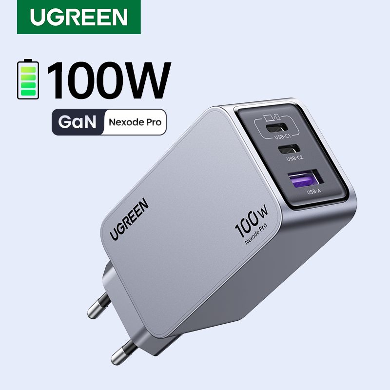 Análisis del cargador UGREEN 100W GaN: ¿Potencia compacta?