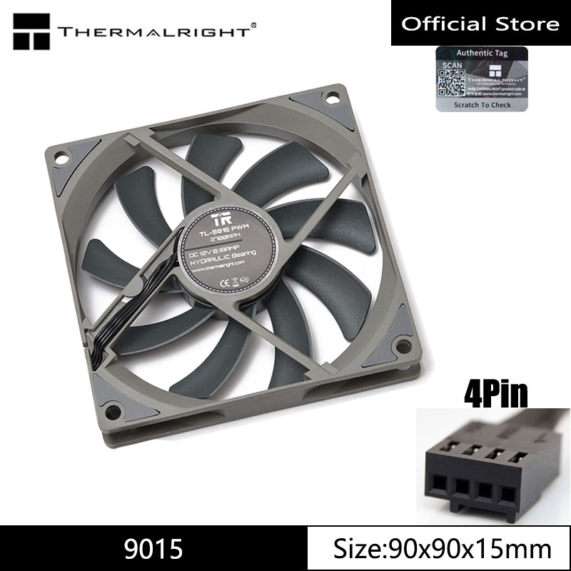 Refrigera tu PC en silencio: el VENTILADOR THERMALRIGHT TL-9015 combina diseño ultra delgado con tecnología de rodamiento hidráulico para un rendimiento fresquito y silencioso