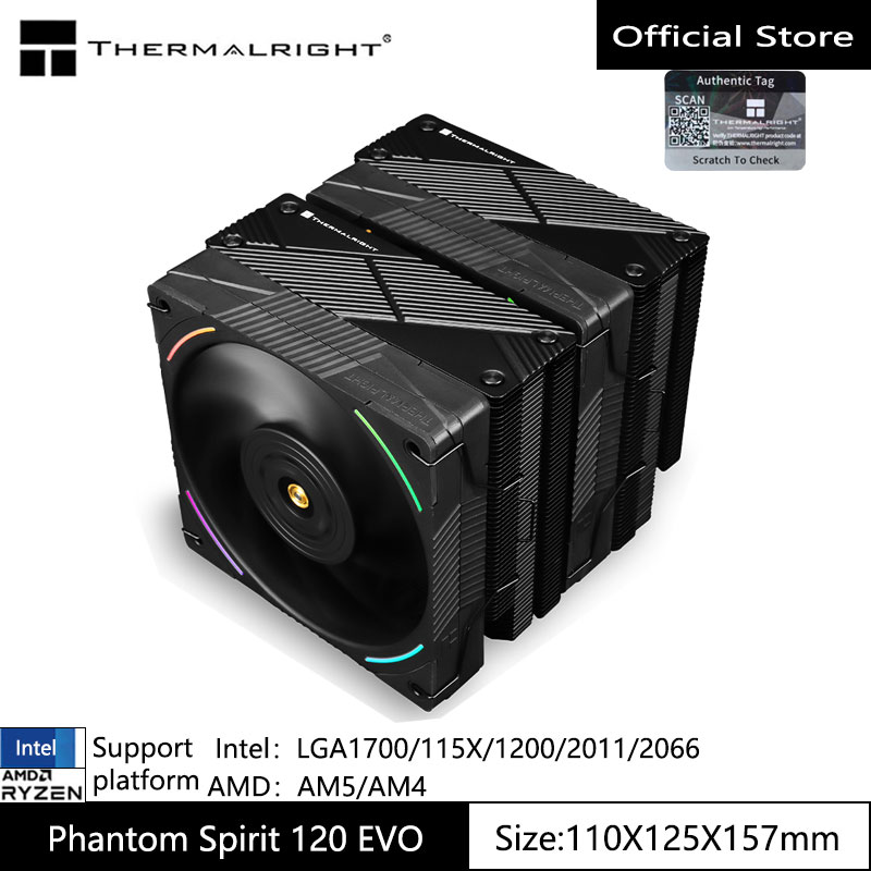 Thermalright Phantom Spirit 120 EVO: Análisis de un disipador sobrio