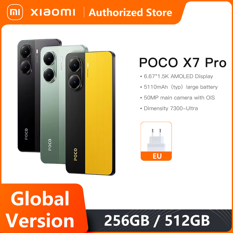 Domina el día con carga ultrarrápida: Descubre el POCO X7 PRO 5G y su batería de 6000mAh que desafía los límites del rendimiento móvil + pantalla 1.5K para una experiencia visual impecable