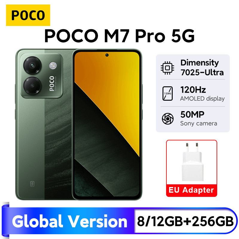 Tu smartphone nunca más se quedará sin batería, el POCO M7 PRO 5G ofrece 2 días de uso intensivo con su enorme batería de 5110mAh y carga ultra rápida de 45W, una oferta imperdible para los que necesitan rendimiento sin límites.
