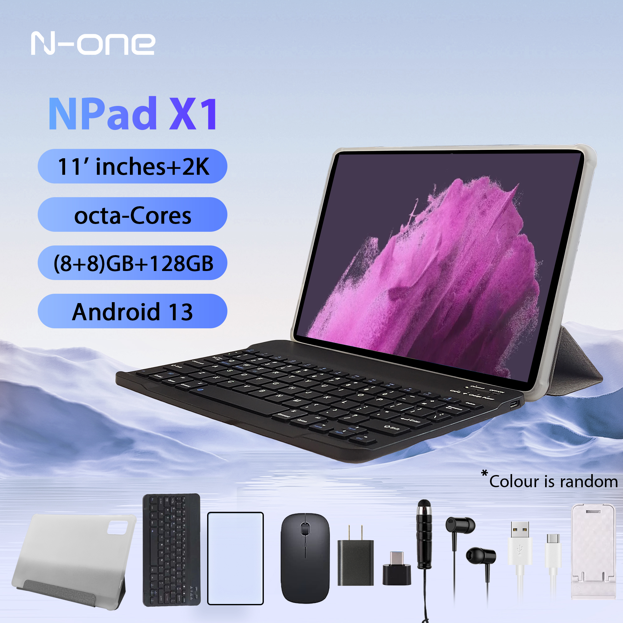 Potencia y versatilidad en tus manos: Descubre la NPAD X1 con 16GB de RAM expandida, pantalla FHD 2000x1200 y Android 13 - Domina el multitarea como nunca con la TABLET N-ONE NPAD X1