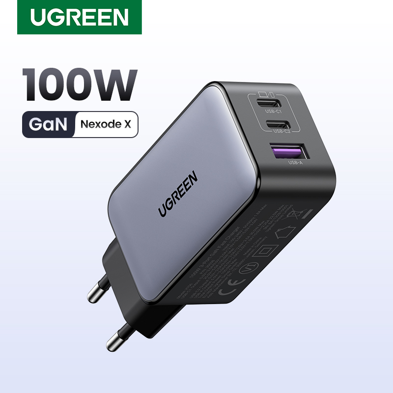 Análisis del cargador UGREEN 100W GaN: potencia compacta