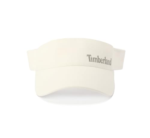 Potencia tu estilo y seguridad con la visera TIMBERLAND de logotipo reflectante en blanco: ideal para deportes y actividades al aire libre, ofreciendo comodidad y visibilidad superior sin sacrificar el diseño.