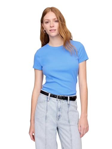Descubre cómo este top de punto acanalado GAP transforma tu estilo diario con elegancia y versatilidad, ideal para looks casuales y semiformales, manteniendo la calidad y comodidad que caracteriza a la marca - una prenda esencial que combina moda y funcionalidad.