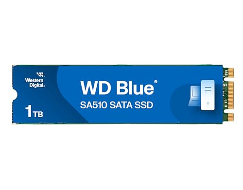 Acelera tu computadora al máximo: Con el WD SA510 BLUE M.2 SSD de 1 TB, disfruta de velocidades de hasta 560 MB/s para un rendimiento fluido en el trabajo y el entretenimiento, ideal para actualizar laptops o PCs antiguas con esta solución confiable de WESTERN DIGITAL.