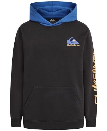 ¡Viste a tus pequeños con estilo y confort! Descubre la sudadera con capucha QUIKSILVER BLOQUE DE COLOR FANTASMA, ideal para el juego diario.