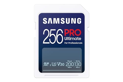 Potencia tu creatividad sin límites: la nueva SAMSUNG PRO ULTIMATE de 256 GB te permite capturar y transferir en 4K a velocidades ultrarrápidas de 200 MB/s, asegurando flujos de trabajo impecables para fotógrafos y videógrafos.