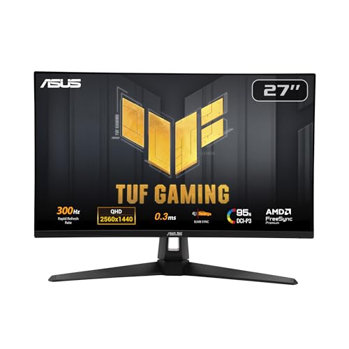 Domina cada partida con una fluidez extrema gracias al monitor que elimina el desenfoque en movimientos rápidos: el ASUS TUF VG27AQM5A combina 300Hz y 0.3ms para ofrecerte una ventaja competitiva inigualable en escenas de alta acción
