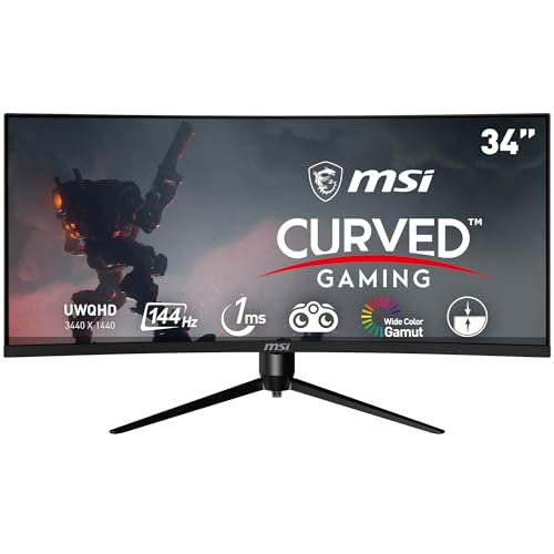 Transforma tu experiencia de juego con fluidez visual absoluta: Descubre el MSI Optix MAG342CQR que eleva cada partida con su pantalla ultraancha de 144Hz y UWQHD, garantizando inmersión sin igual en cada detalle.