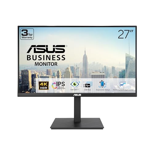 Aumenta tu productividad y precisión visual con un monitor que transforma tu espacio de trabajo: El ASUS VA27UQSB ofrece 4K UHD real, colores vibrantes y ajustes ergonómicos completos para jornadas intensivas sin fatiga.